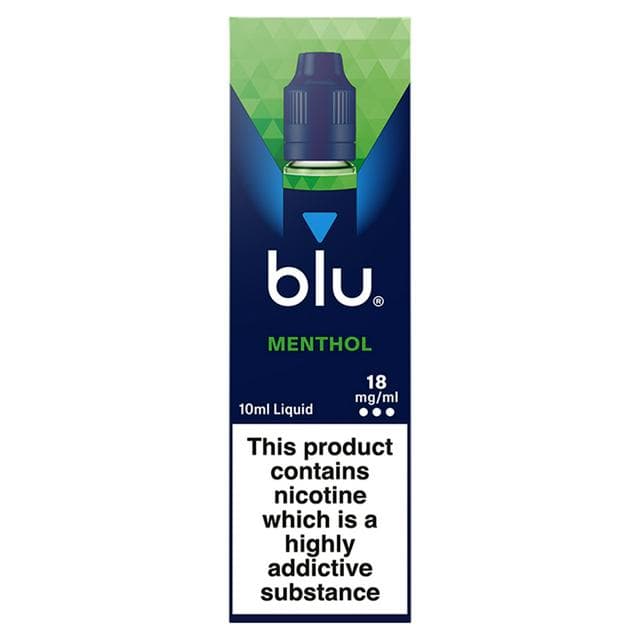 blu Vape Liquid Refill Menthol 18mg - gallery image 1