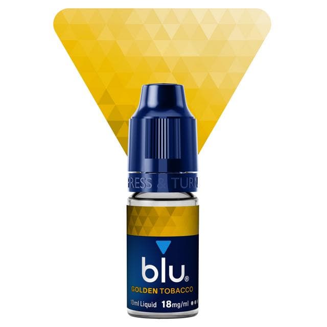 blu Vape Liquid Refill Golden Tobacco 18mg - gallery image 3