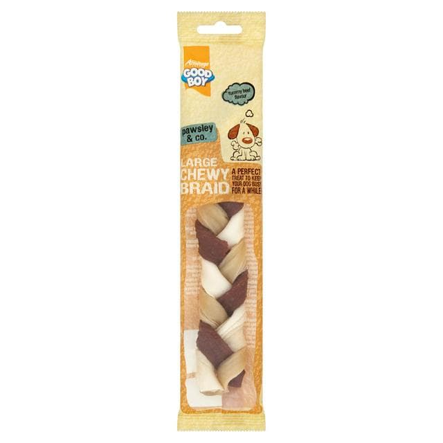 Good Boy Pawsley & Co Large Chewy Braid Dog Treats 1 Pack - gallery image 1
