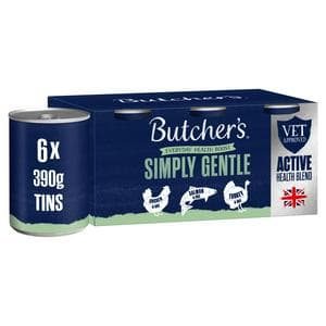 Butcher's Simply Gentle Dog Food Tins 6x390g