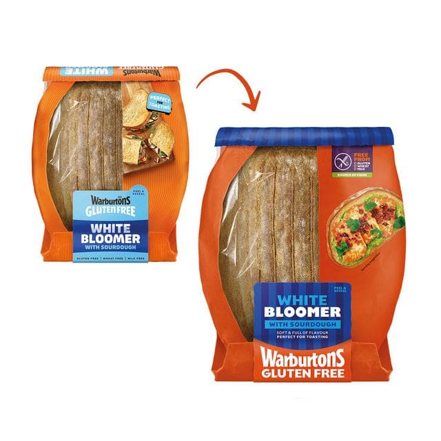 Warburtons Gluten Free White Bread Sourdough 400g - gallery image 2