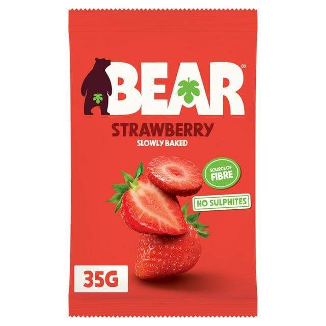 BEAR Fruit Dried Strawberries 35g - gallery image 1