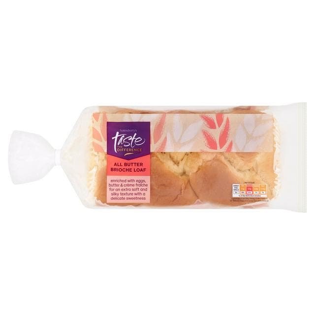 Sainsbury's Brioche Loaf, Taste the Difference 400g - gallery image 1