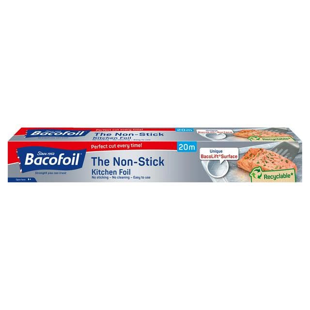 Bacofoil 30cm x 20m Non Stick Bacolift Surface & Easy Cut System Kitchen Foil - gallery image 1