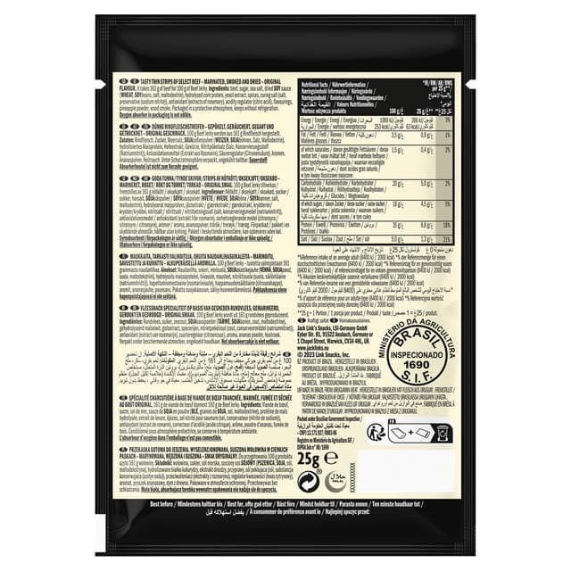 Jack Link's Beef Jerky Original 25g - gallery image 2