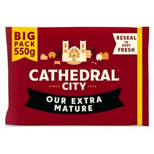 Cathedral City Extra Mature Cheddar Cheese 550g