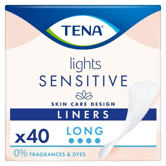 TENA Lights Long Incontinence Liners x40 - gallery image 1