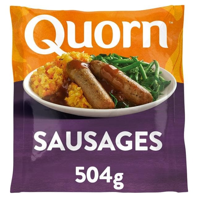 Quorn Vegetarian Sausages 504g - gallery image 1