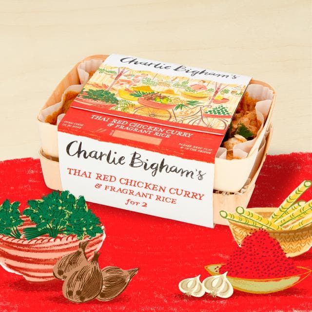 Charlie Bigham's Thai Red Curry 835g (Serves 2) - gallery image 2