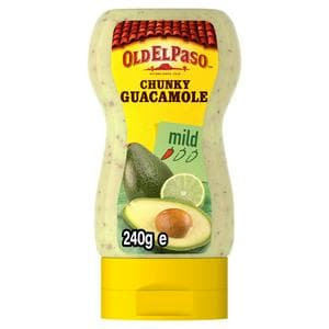 Old El Paso Mexican Squeezy Chunky Guacamole 240g