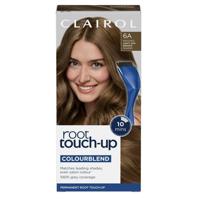 Clairol Root Touch-Up Permanent Hair Dye Light Ash Brown 6A - gallery image 1