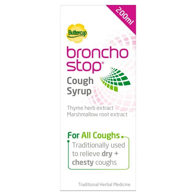 Buttercup Bronchostop Cough Syrup 200ml - gallery image 1