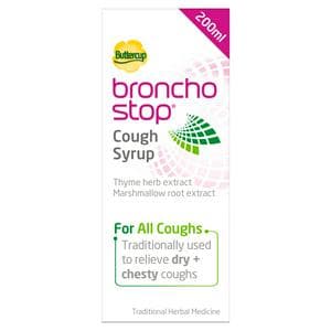 Buttercup Bronchostop Cough Syrup 200ml
