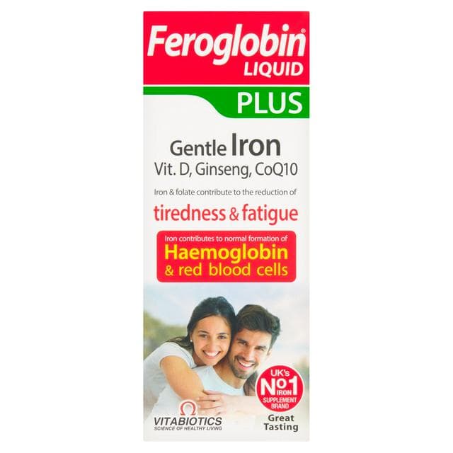 Vitabiotics Feroglobin Plus Liquid 200ml - gallery image 1
