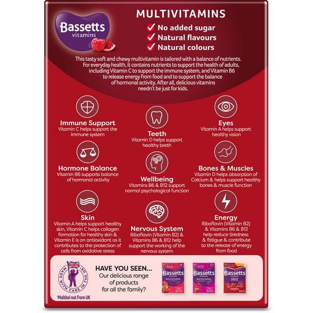 Bassetts Vitamins Adult Multivitamins Pastilles x30 - gallery image 2