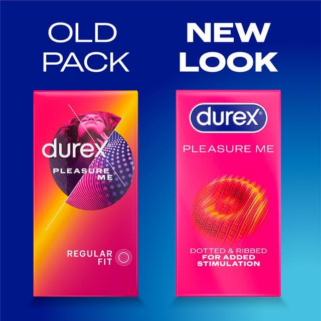Durex Pleasure Me Ribbed & Dotted Condoms x20 - gallery image 2
