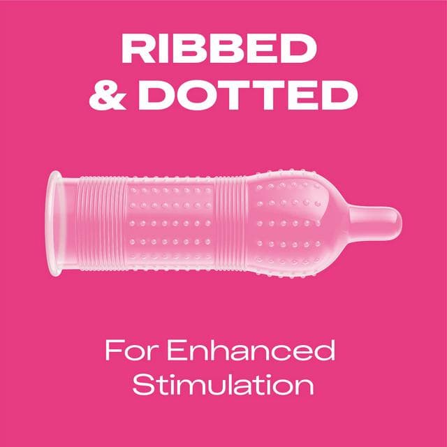 Durex Pleasure Me Ribbed & Dotted Condoms x20 - gallery image 3
