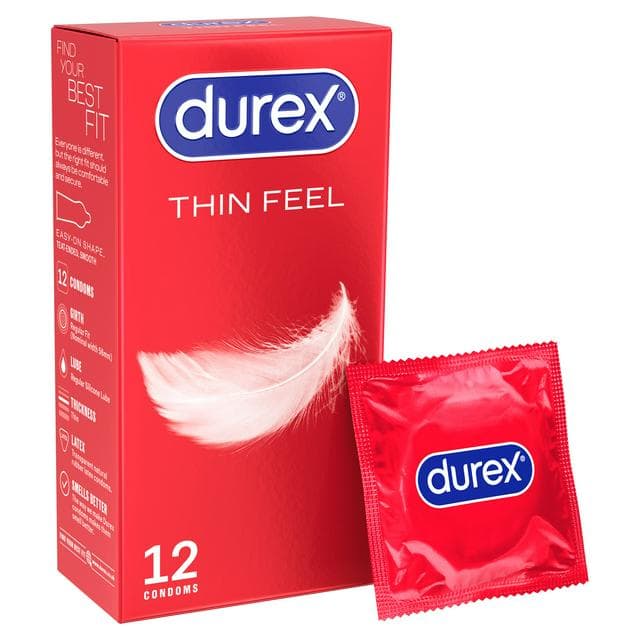 Durex Thin Feel Condoms x12 - gallery image 1