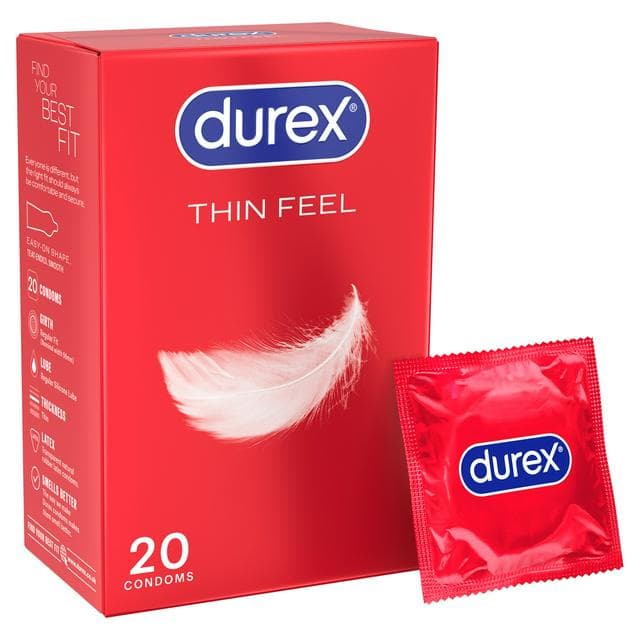 Durex Thin Feel Condoms x20 - gallery image 1