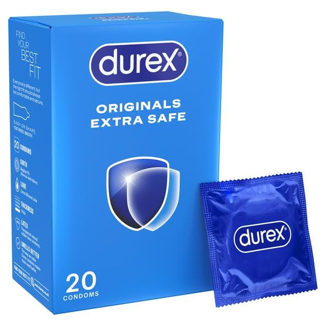 Durex Extra Safe Thick Condoms x20 - gallery image 1