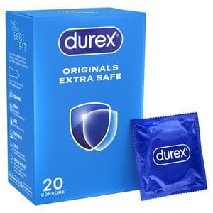 Durex Extra Safe Thick Condoms x20