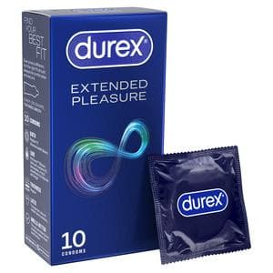 Durex 10 x Extended Pleasure Condoms