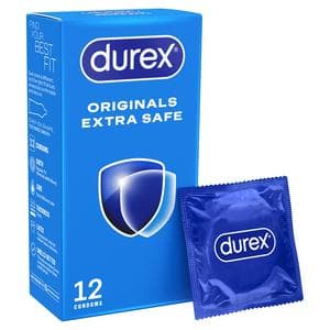 Durex Originals 12 x Extra Safe Condoms