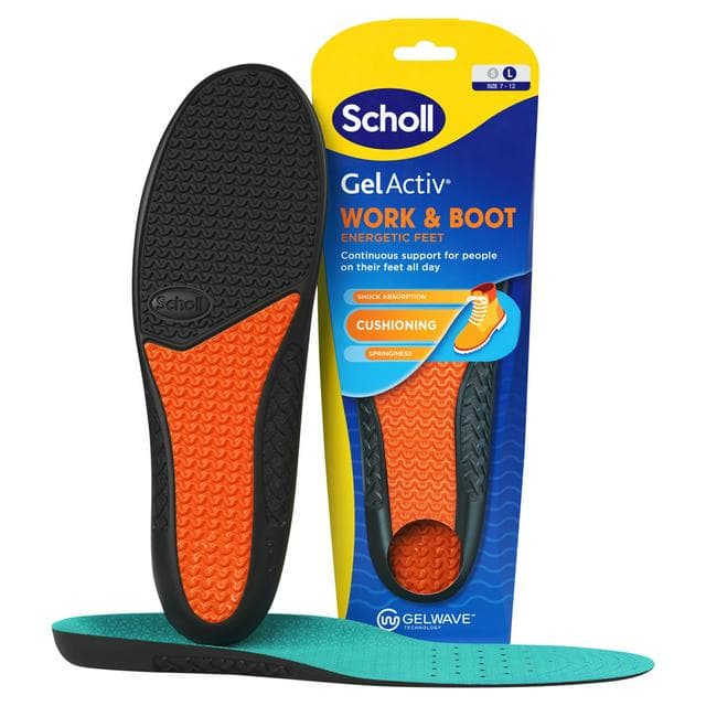 Scholl Gel Active Work Insoles, Men - gallery image 1