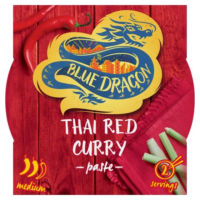 Blue Dragon Thai Red Curry Paste Pot 50g - gallery image 1
