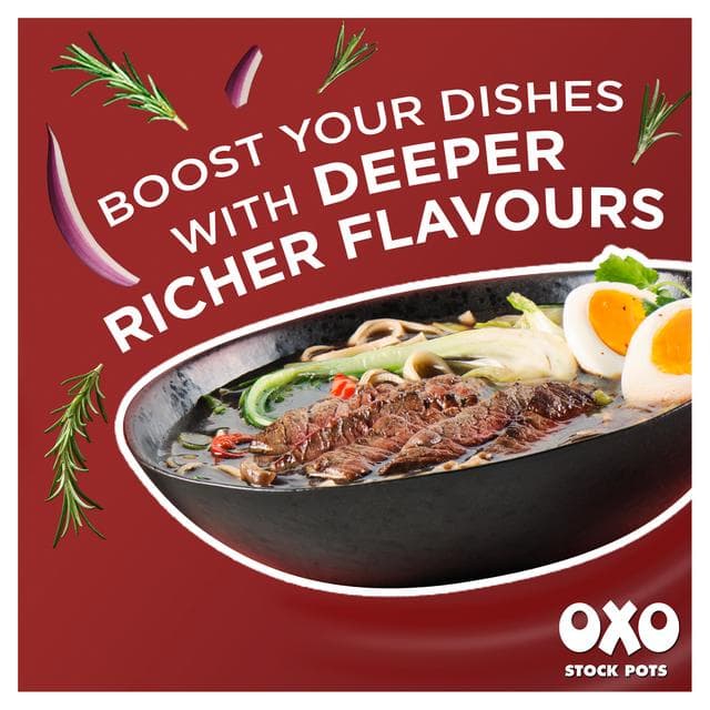 Oxo Beef with Onion & Rosemary Stock Pots x4 80g - gallery image 4