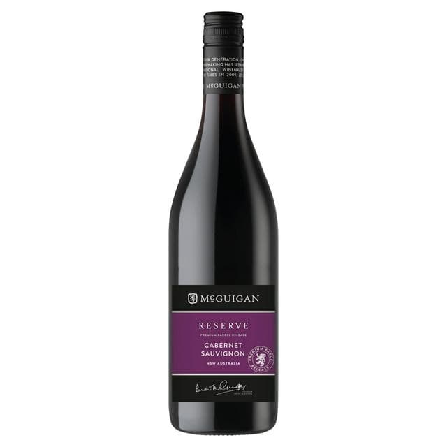 McGuigan Reserve Cabernet Sauvignon Red Wine 75cl - gallery image 1