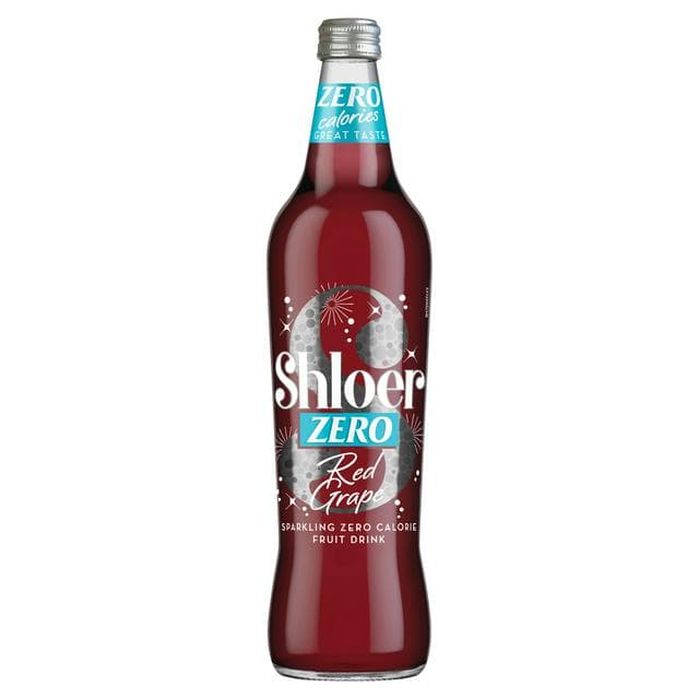 Shloer Light Zero Red Grape Sparkling Juice Drink 750ml - gallery image 1