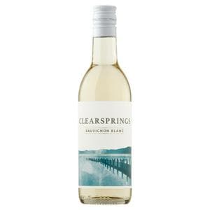 Clearsprings Sauvignon Blanc White Wine (Small bottle) 18.7cl