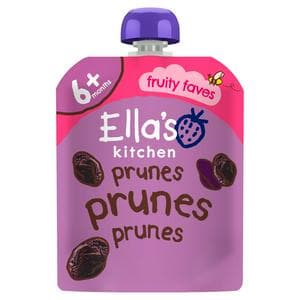 Ella's Kitchen Organic Prunes First Tastes Baby Food Weaning Pouch 4+ Months 70g