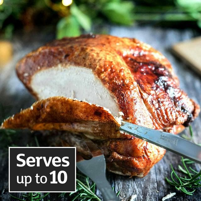 Sainsbury's Medium Free Range Fresh British Norfolk Black Turkey Crown, Taste the Difference 2-2.99kg - gallery image 1