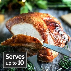 Sainsbury's Medium Free Range Fresh British Norfolk Black Turkey Crown, Taste the Difference 2-2.99kg
