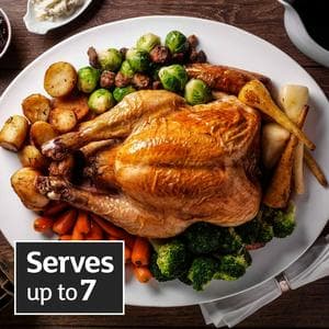 Sainsbury's Small Fresh Free Range British Norfolk Black Whole Turkey, Taste the Difference 2-3.99kg