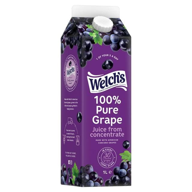 Welch's Purple Grape Juice 1L - gallery image 1