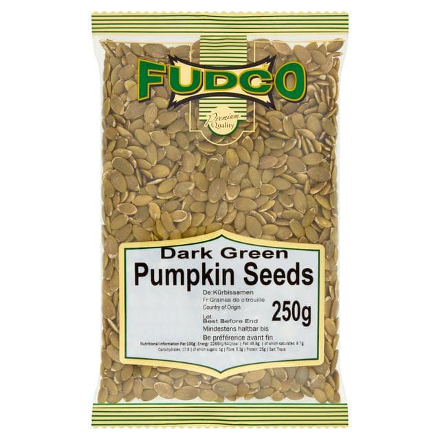 Fudco Dark Green Pumpkin Seeds 250g - gallery image 1