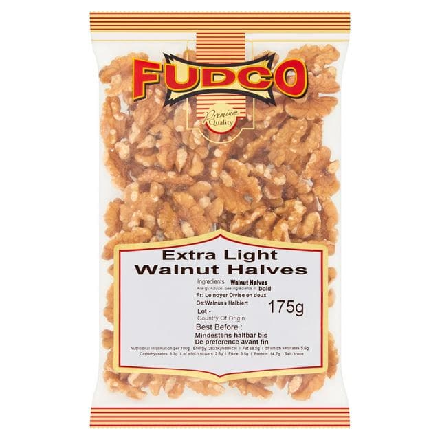 Fudco Walnut Halves, Extra Light 175g - gallery image 1