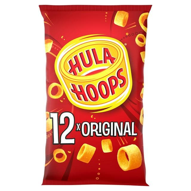 Hula Hoops Original Crisps 12x24g - gallery image 1