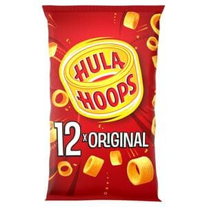Hula Hoops Original Crisps 12x24g