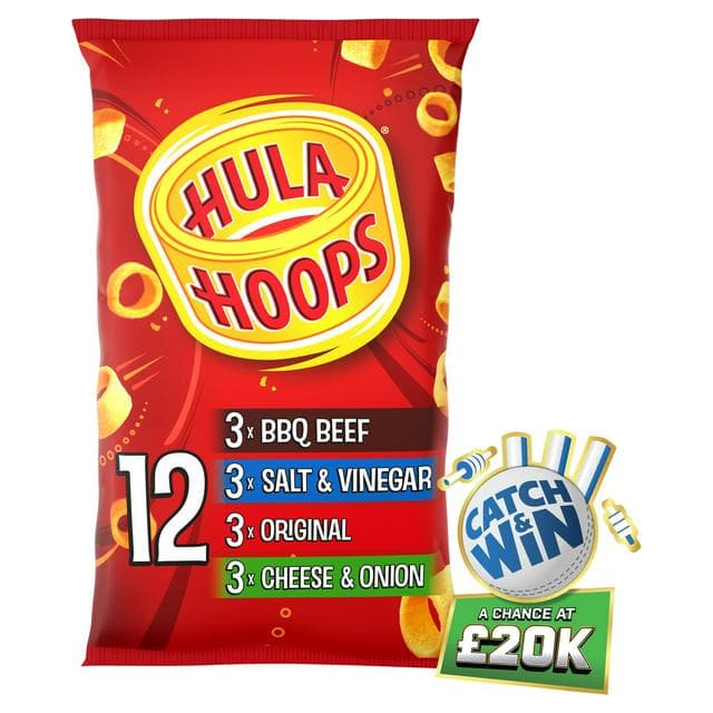 Hula Hoops Variety Crisps 12x24g - gallery image 1