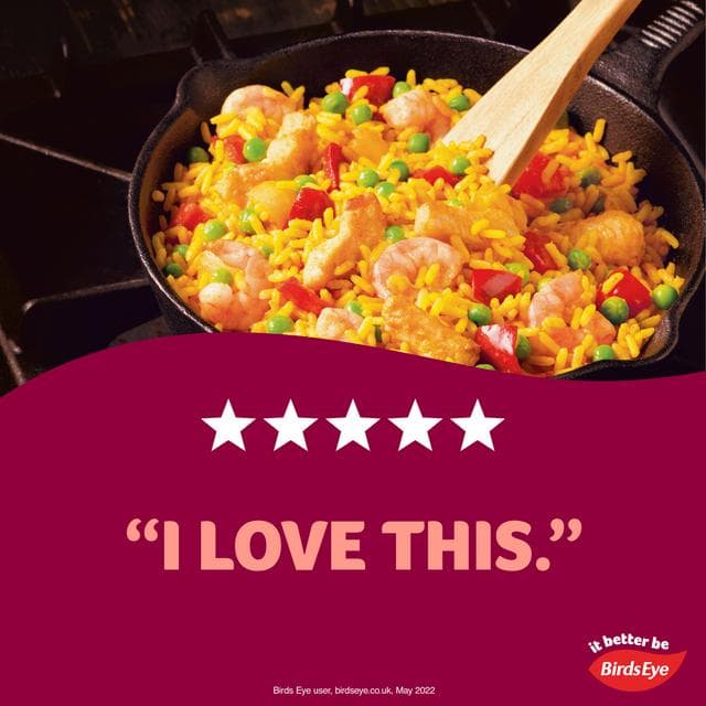 Birds Eye Inspirations Spanish Paella With Chicken & Prawns 350g - gallery image 3