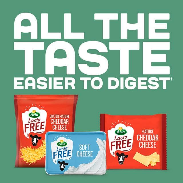Arla Lactofree Mature Cheddar Grated Cheese 200g - gallery image 2