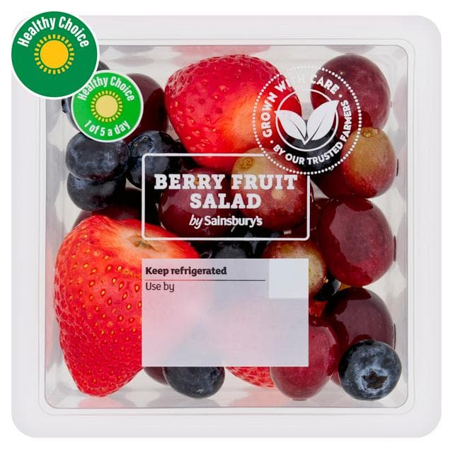Sainsbury's Berry Fruit Salad 240g - gallery image 1