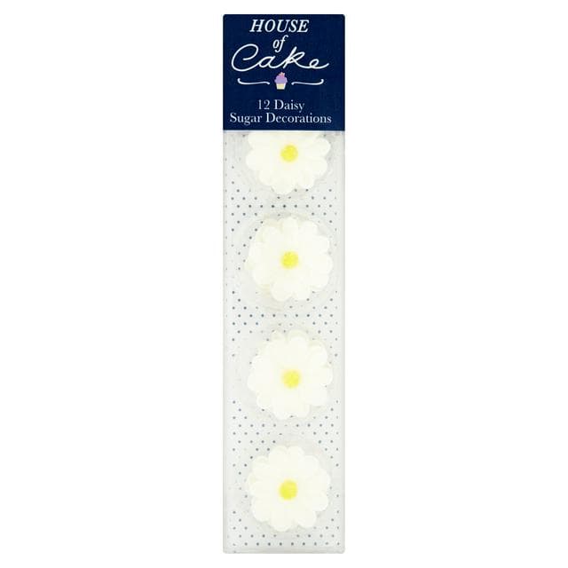 House of Cake Daisies Sugar Piping x12 - gallery image 1