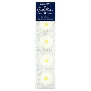 House of Cake Daisies Sugar Piping x12