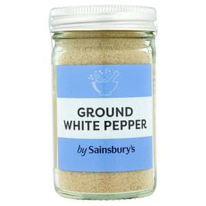 Sainsbury's Ground White Pepper 44g