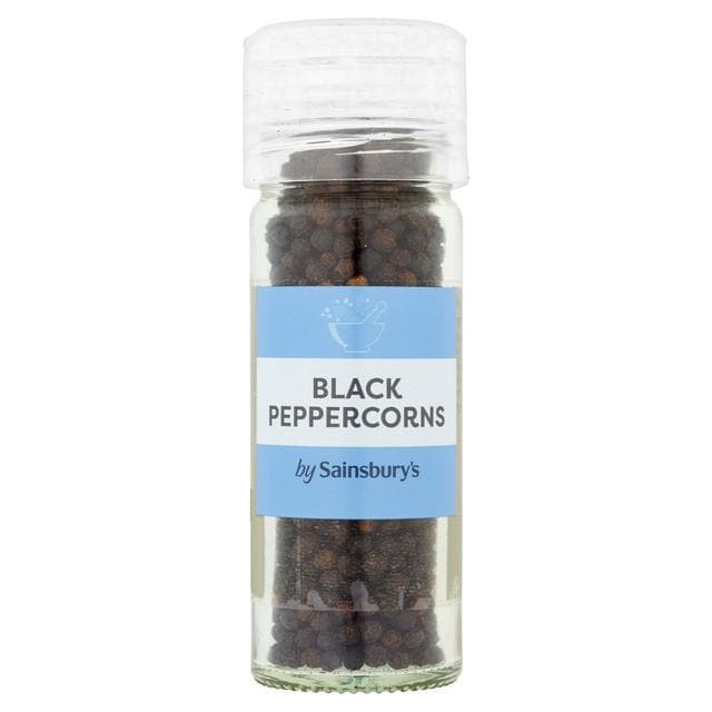 Sainsbury's Black Peppercorn Grinder 50g - gallery image 1